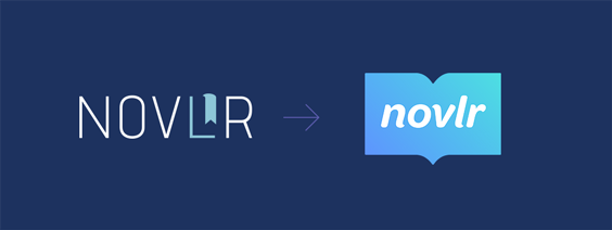 Novlr old logo to 2019 logo