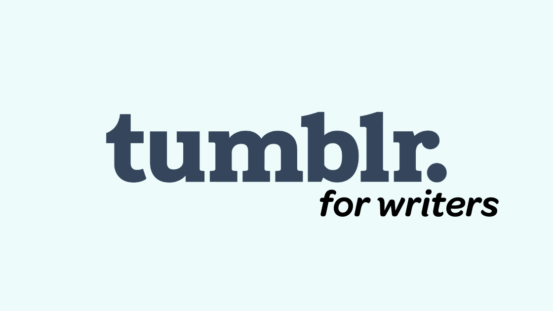 tumblr for writers banner