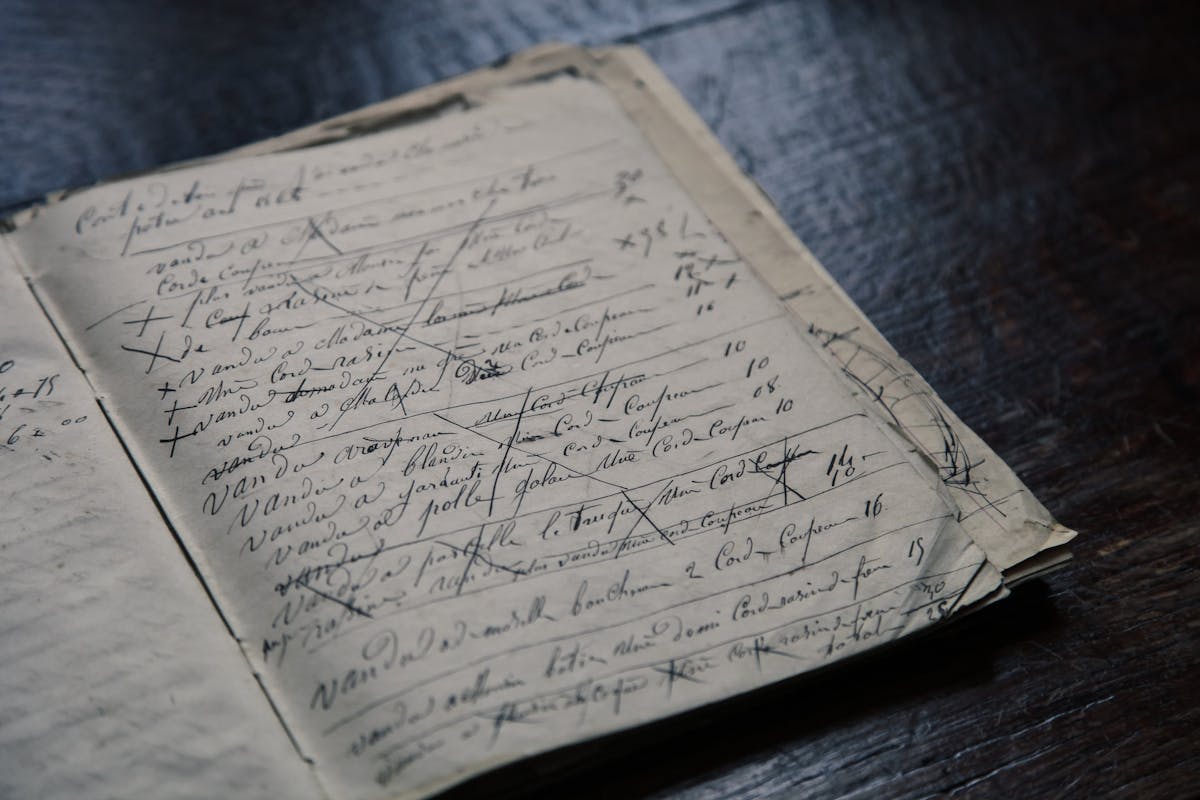Editing old manuscripts - Photo by Dim Hou on Unsplash