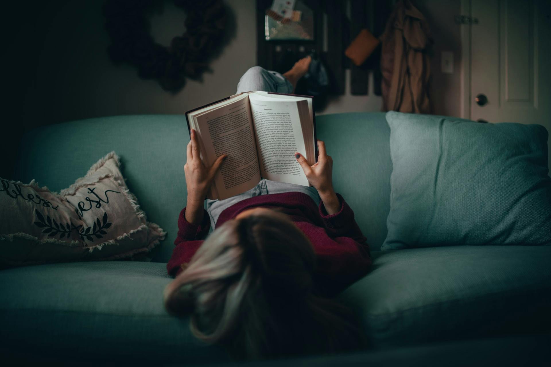reading for writing prompts - Photo by Matias North on Unsplash