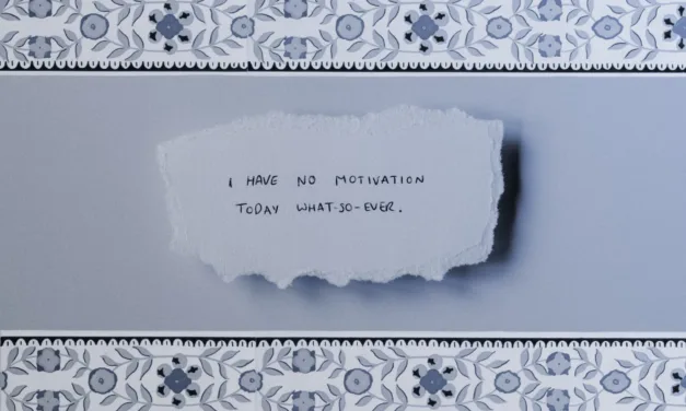 What to Do When Motivation Is Lacking